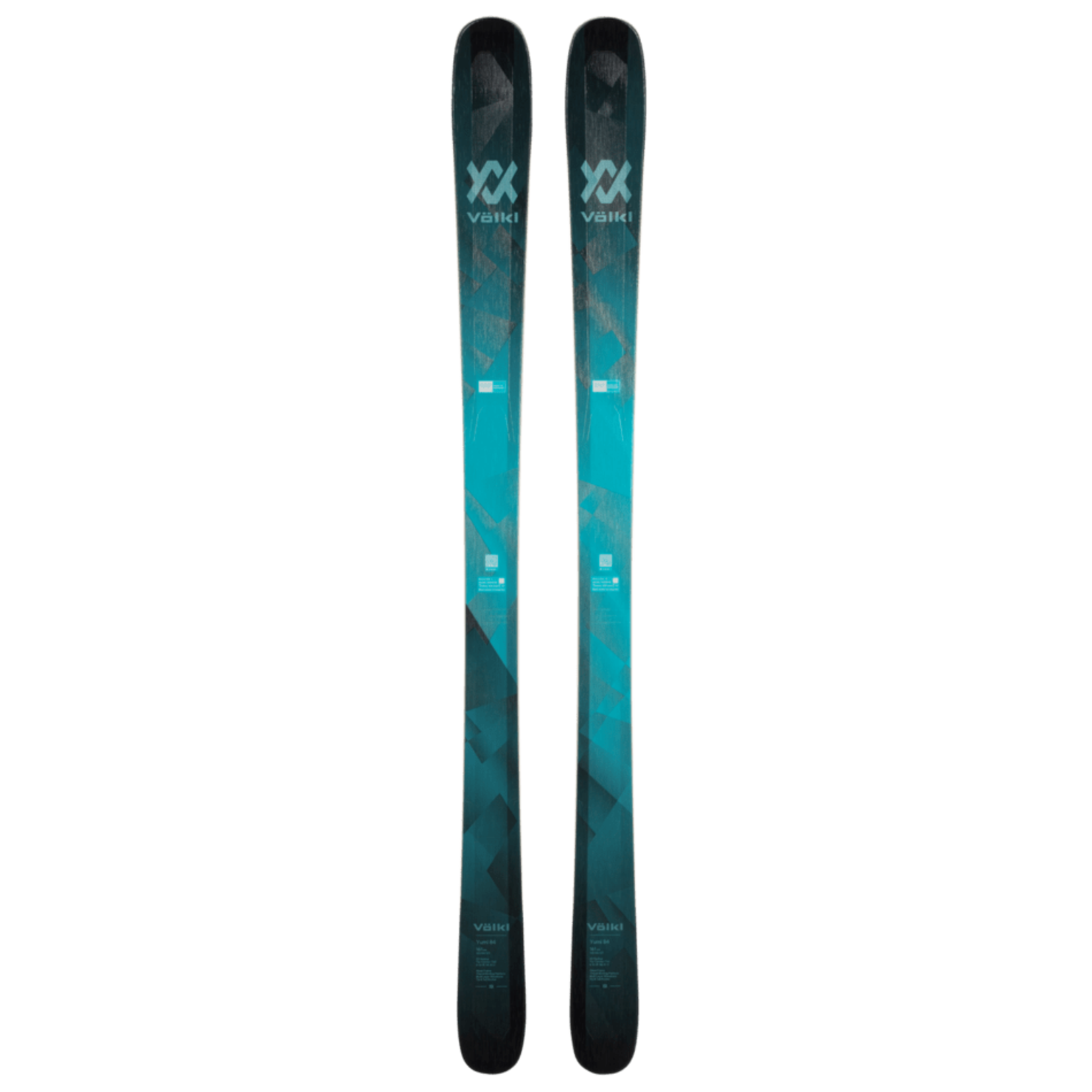 VOLKL VOLKL WOMENS YUMI 84 DOWNHILL SKIS 24