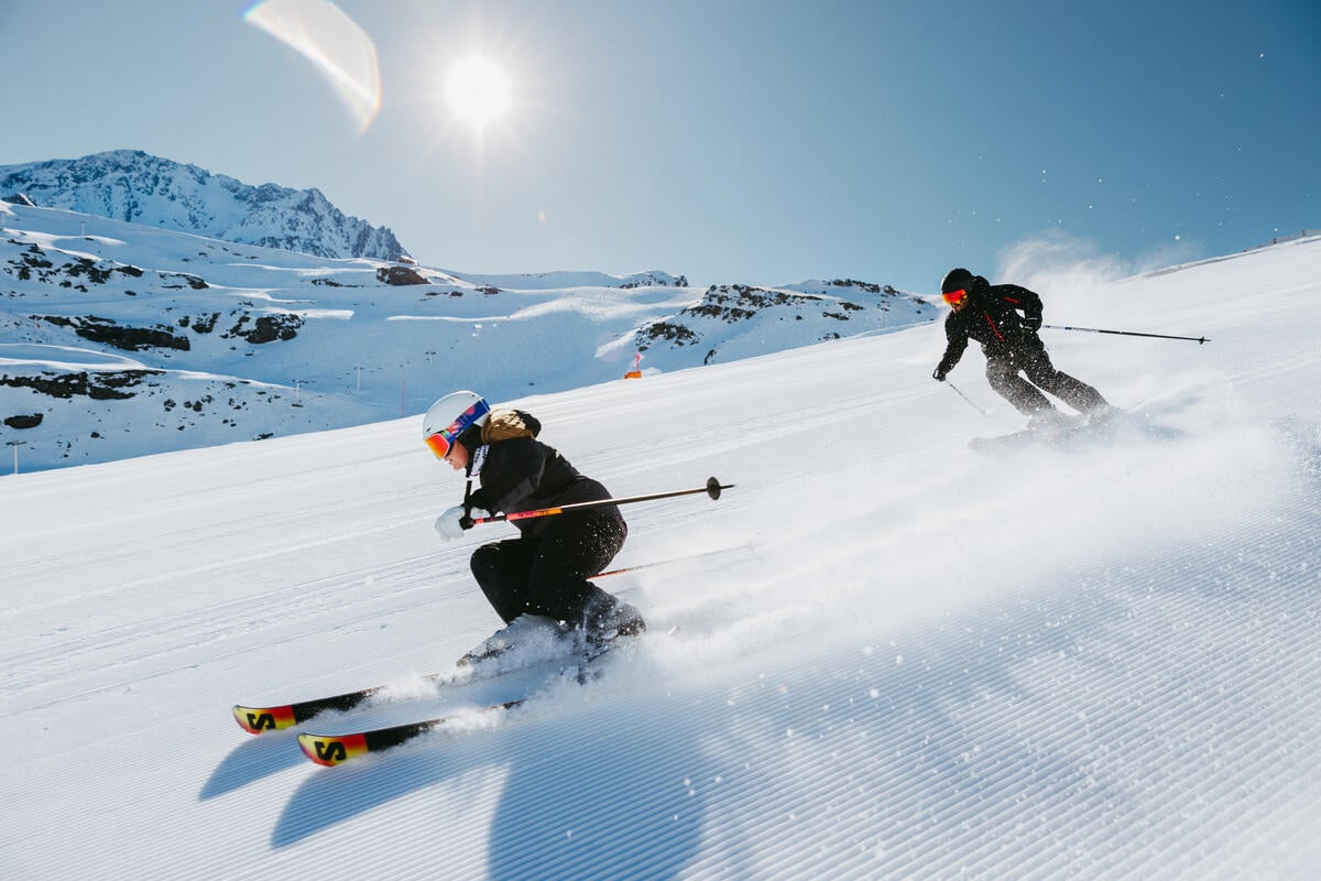 Men's and Women's Downhill Skis