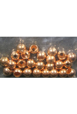 Hareline Spirit River Brite Brass Beads - Copper 7/64" BEAD8515