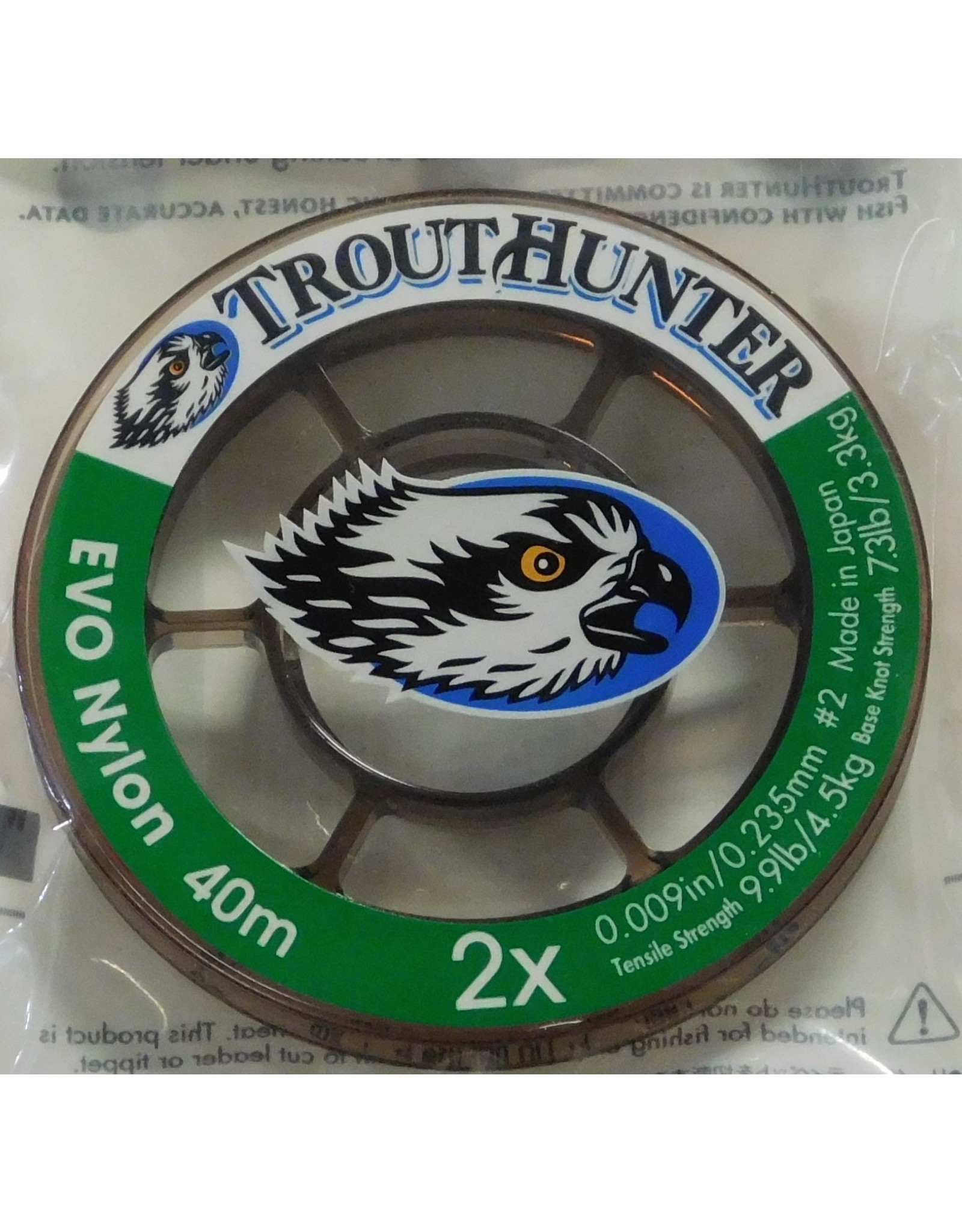 TroutHunter EVO Nylon Tippet 2X 40m Reid’s Fly Shop