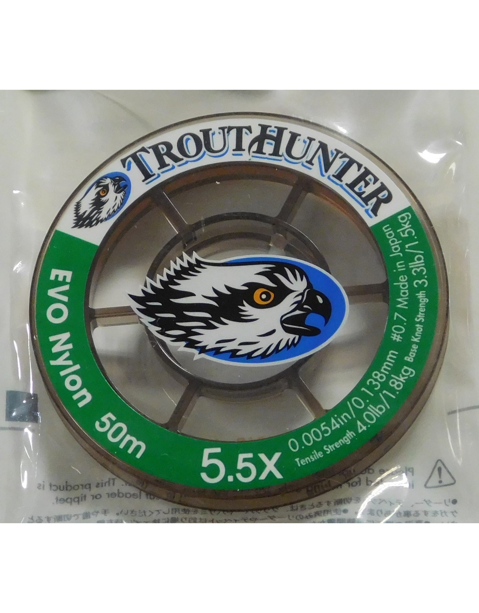 Trouthunter TroutHunter EVO Nylon Tippet 5.5X 50m