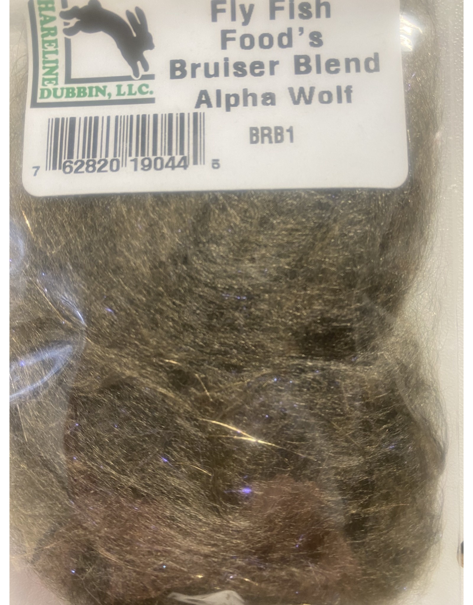 Hareline Fly Fish Food's Bruiser Blend #1 Alpha Wolf