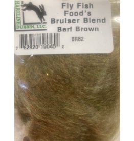 Hareline Fly Fish Food's Bruiser Blend #2 Barf Brown