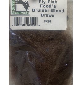 Hareline Fly Fish Food's Bruiser Blend #6 Brown