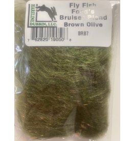 Hareline Fly Fish Food's Bruiser Blend #7 Brown Olive