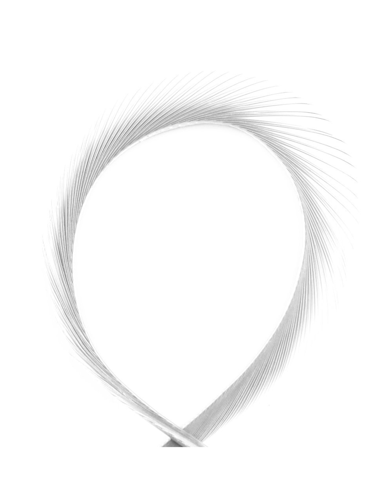 Hook & Hackle Canada Goose Biot Strips - White