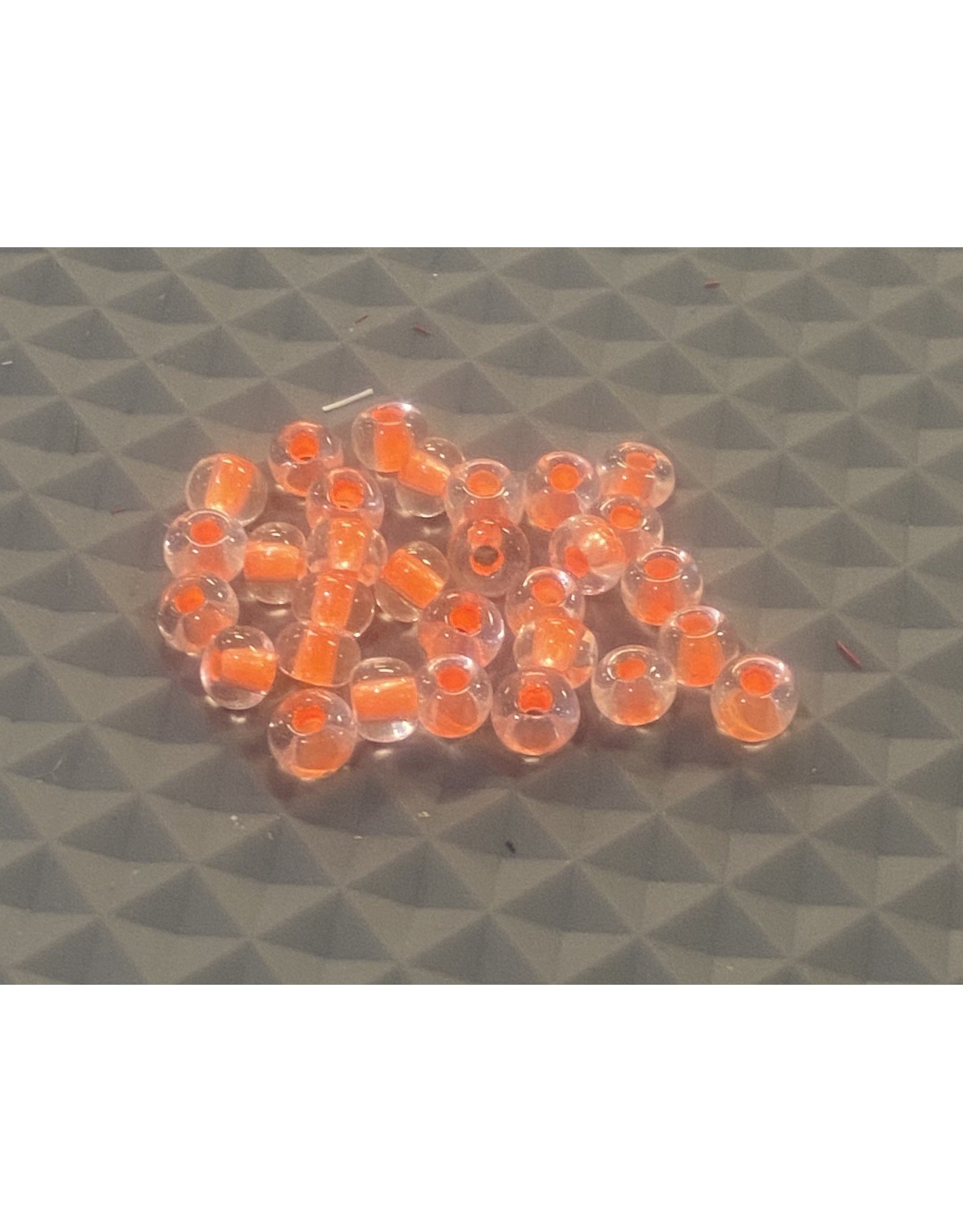 Reid's Fly Shop Glass Beads 6/0 Neon Orange - 30 pack