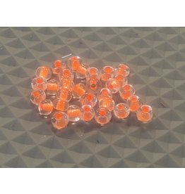 Reid's Fly Shop Glass Beads 6/0 Neon Orange - 30 pack