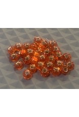 Reid's Fly Shop Glass Beads 6/0 Pumpkin Head Orange - 30 pack