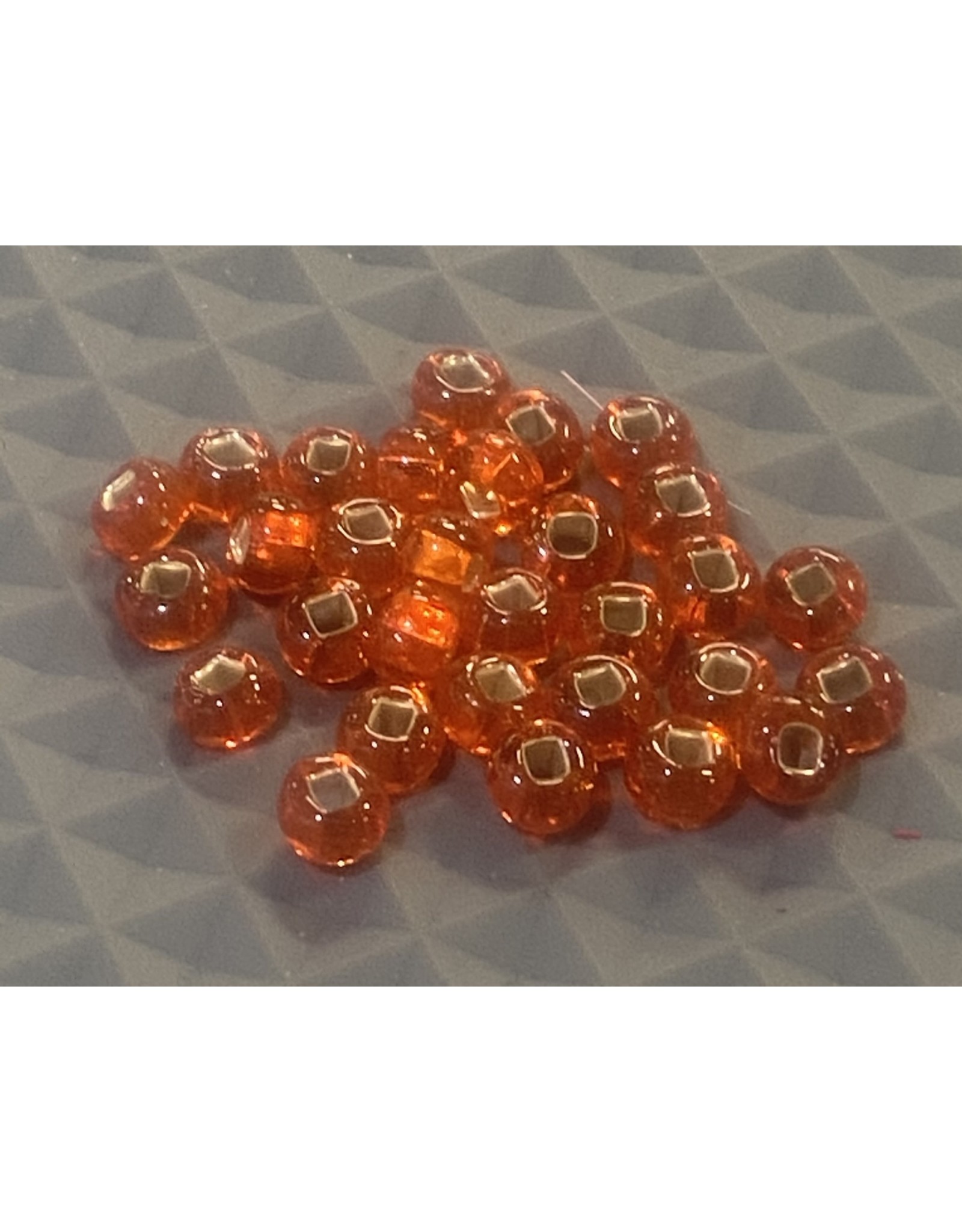 Reid's Fly Shop Glass Beads 6/0 Pumpkin Head Orange - 30 pack