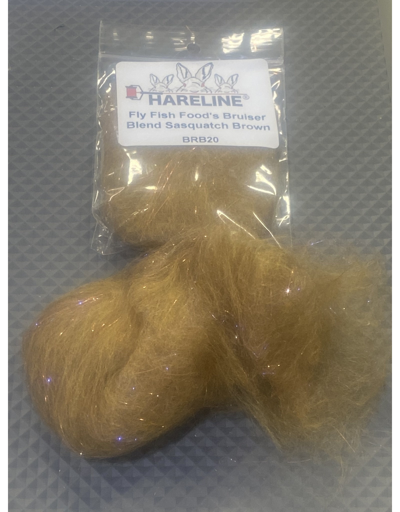 Hareline Fly Fish Food's Bruiser Blend #20 Sasquatch Brown