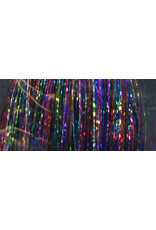 Hareline Holographic Flashabou - 6998 Rainbow