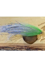 PG Pike Fly 2/0 - Chartreuse & White