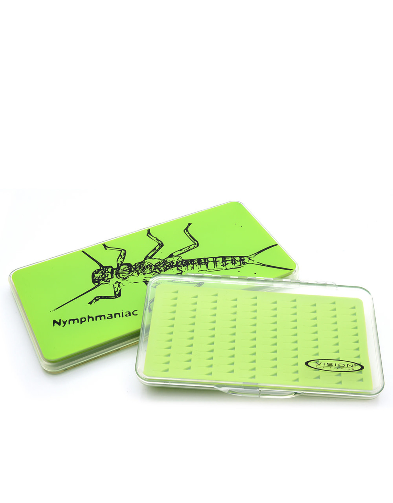 VISION FLY FISHING SLIM NYMPHMANIAC FLY BOXES