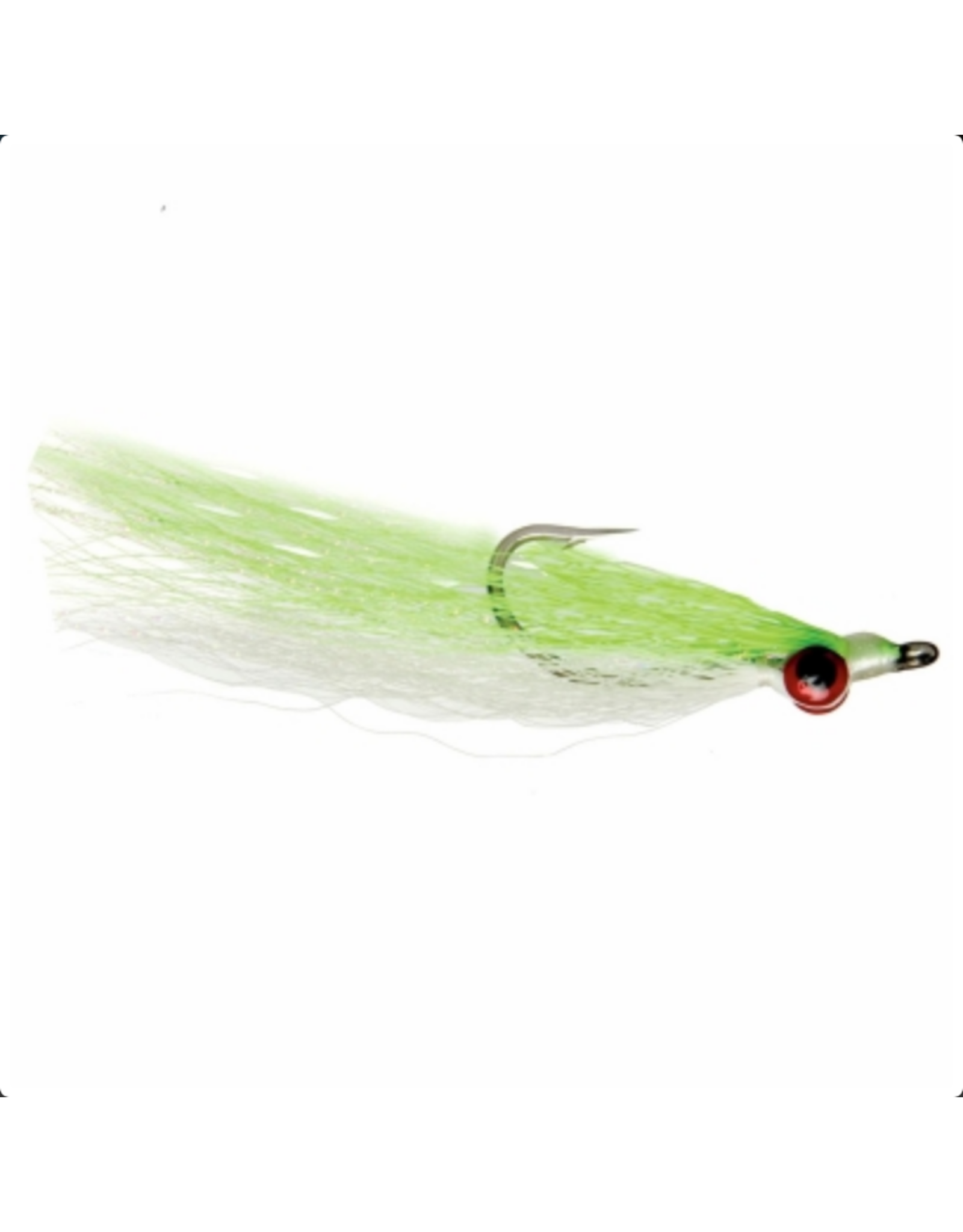 Clouser Minnow Chartreuse/White