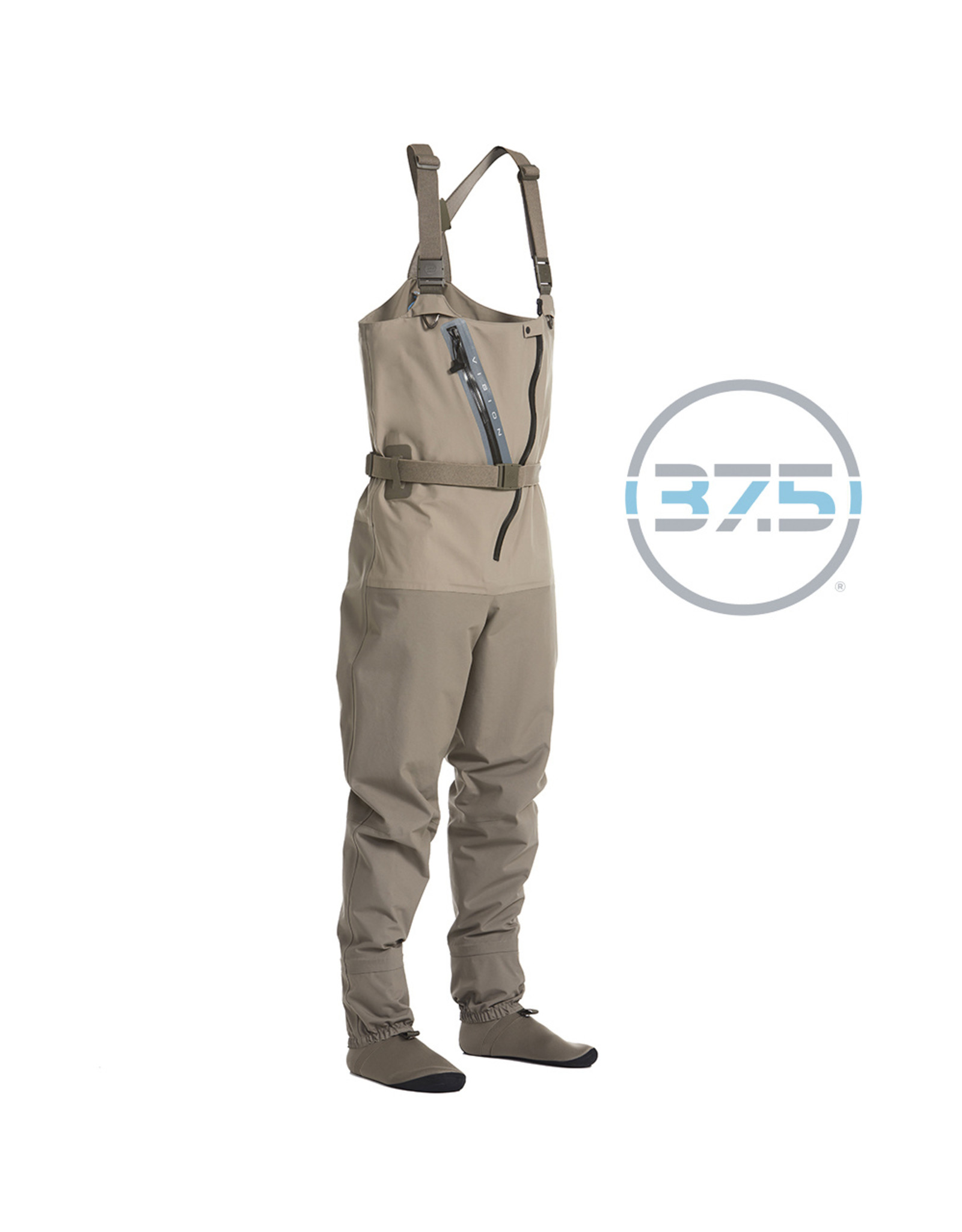 VISION FLY FISHING SCOUT 2.0 ZIP WADERS (Size XXL)