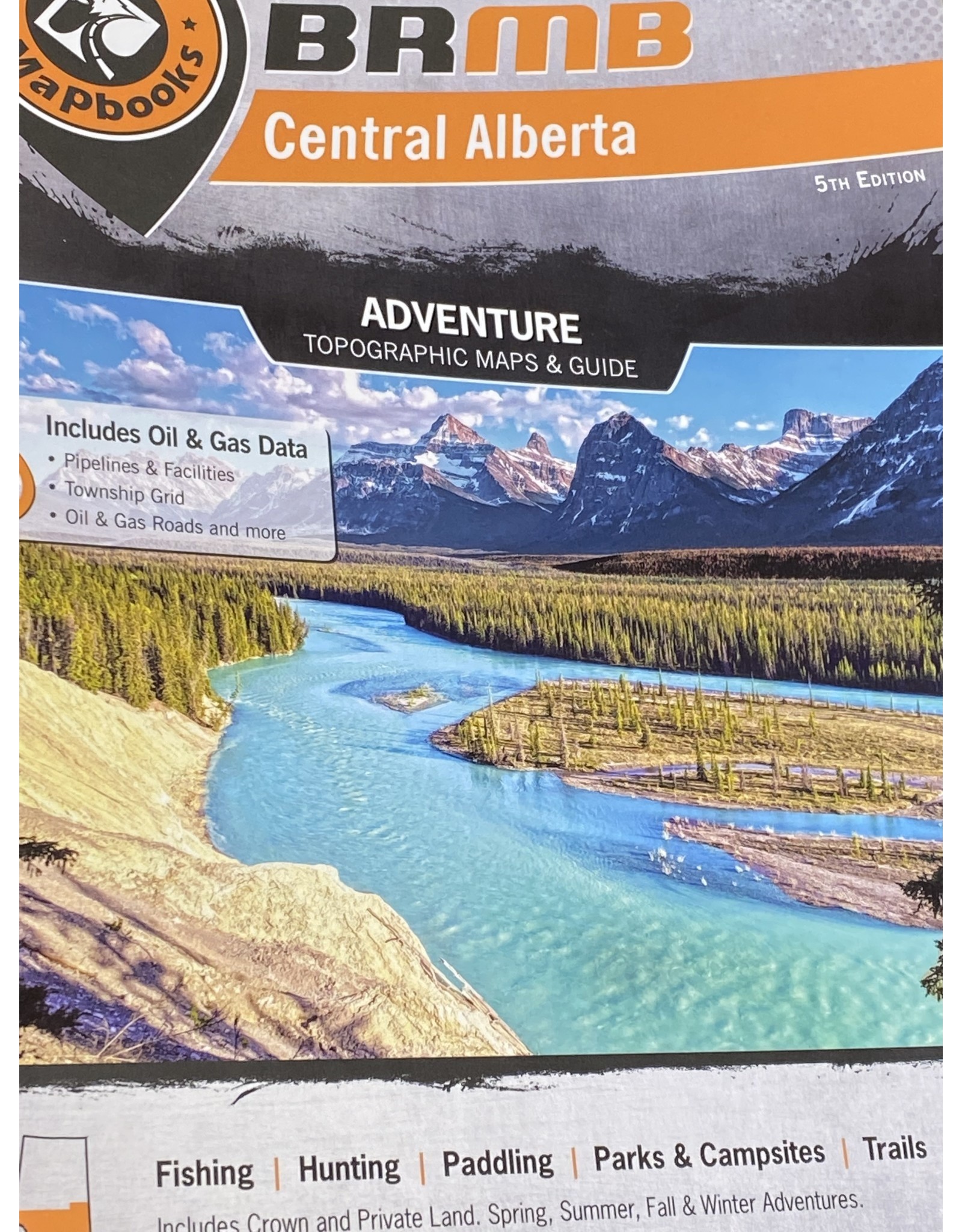 Backroad Mapbooks Backroad Mapbook - Central Alberta - 5th Edition