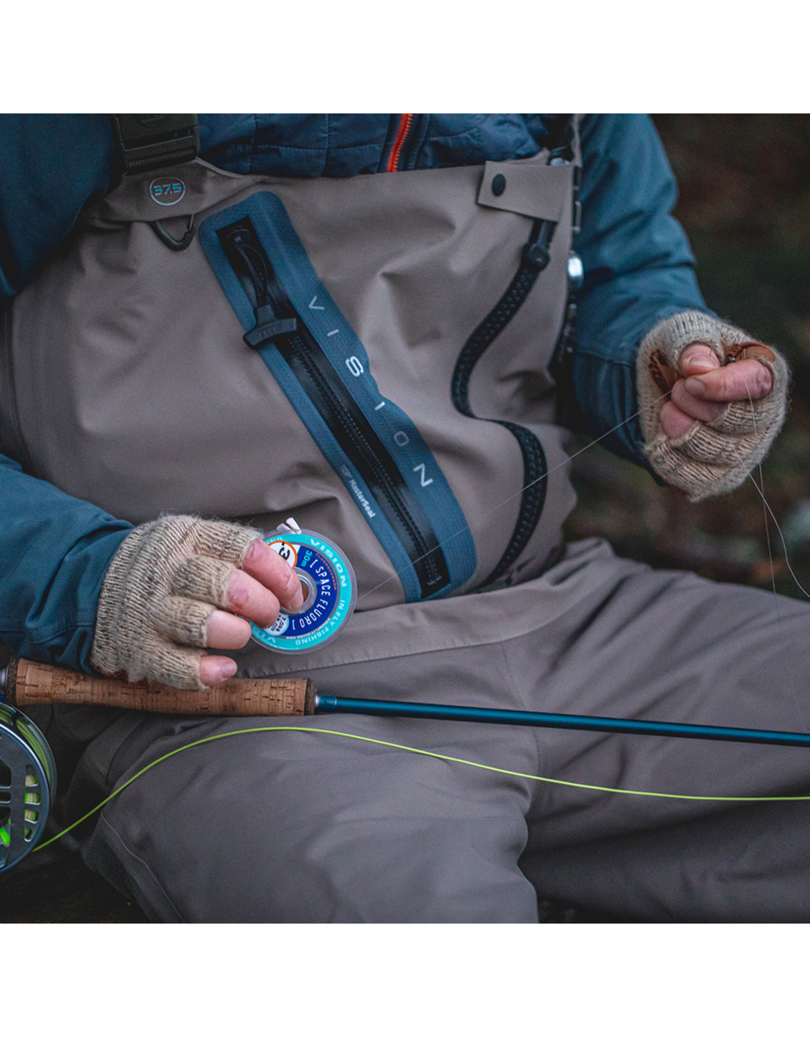 VISION FLY FISHING SCOUT 2.0 ZIP WADERS (Size XXL)
