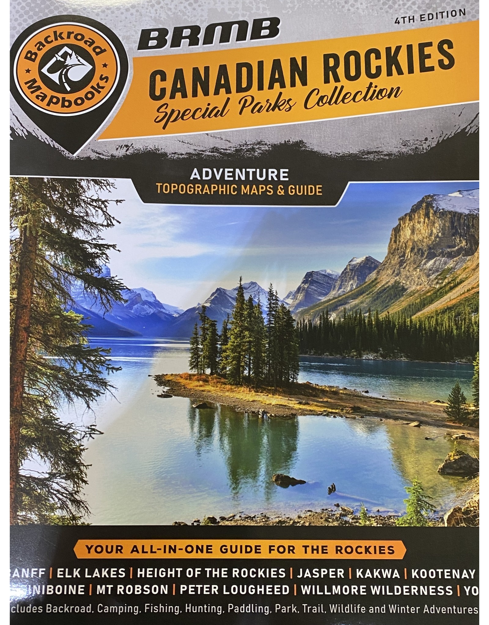 Backroad Mapbooks Backroad Mapbook - Canadian Rockies - 4th Edition