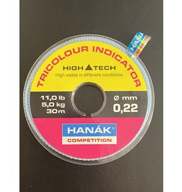 Hanak Hanak Tricolour Indicator Line 30m - 11lb/5kg