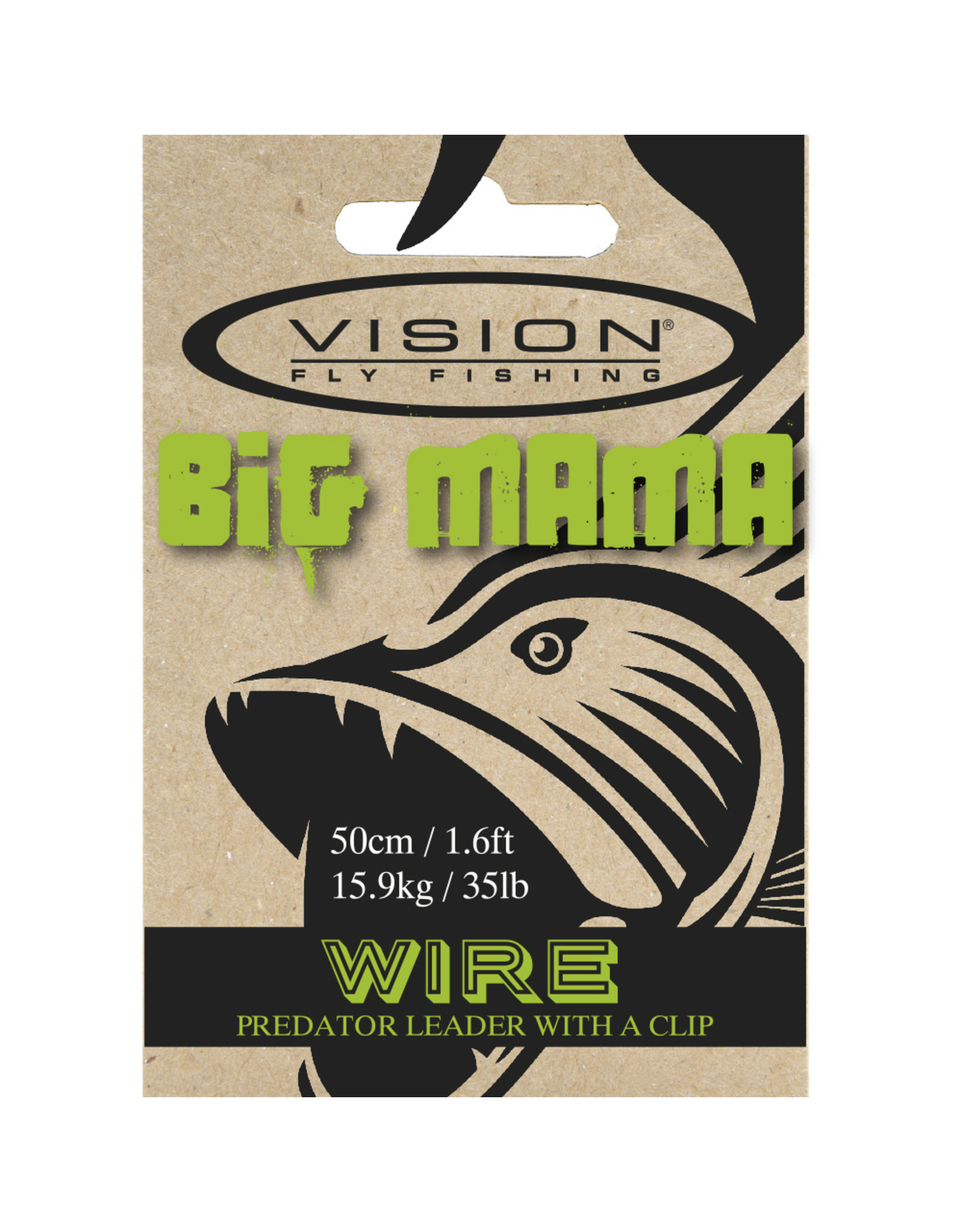 VISION FLY FISHING BIG MAMA WIRE LEADER