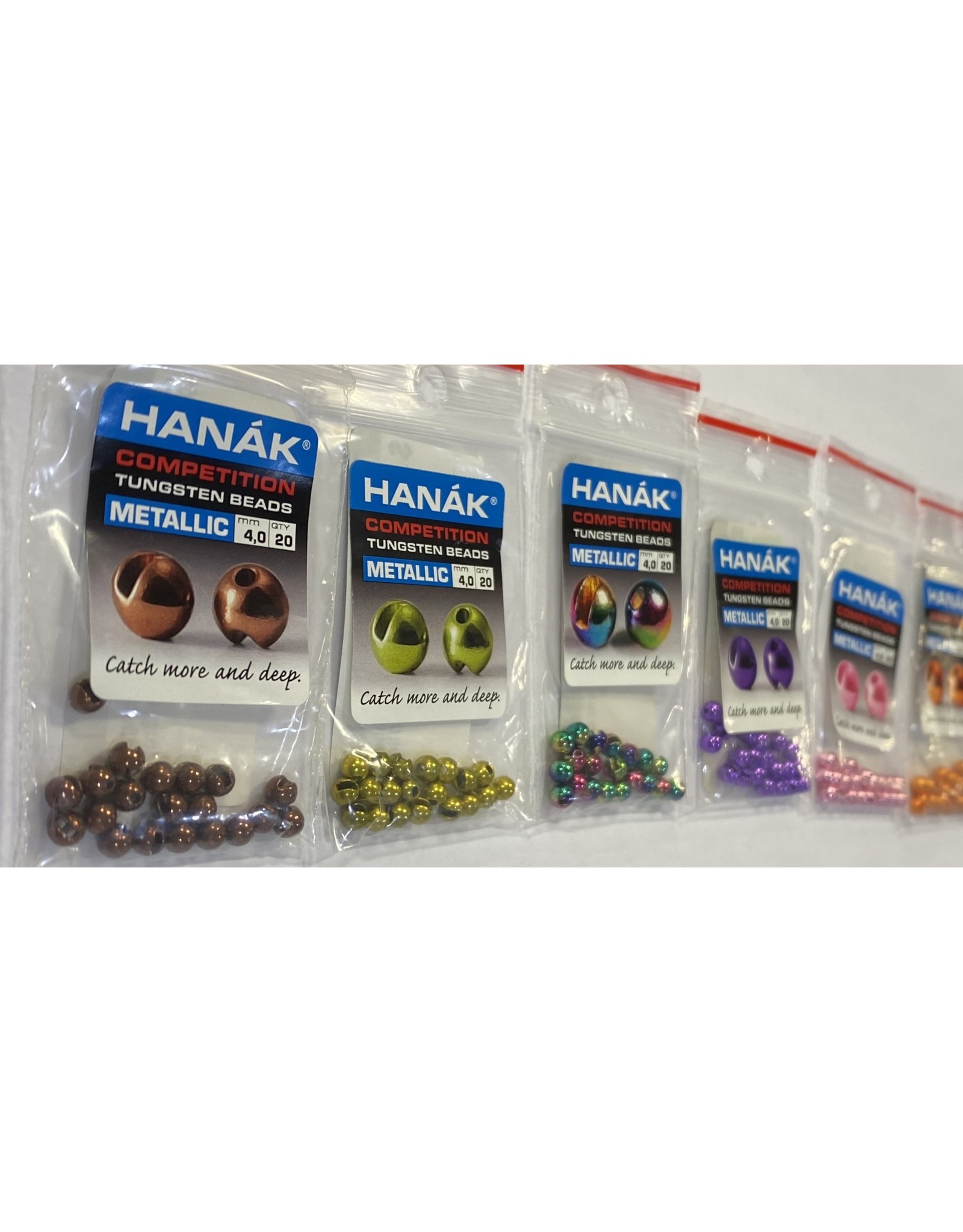 Hanak HANAK Metallic Slotted Tungsten Beads
