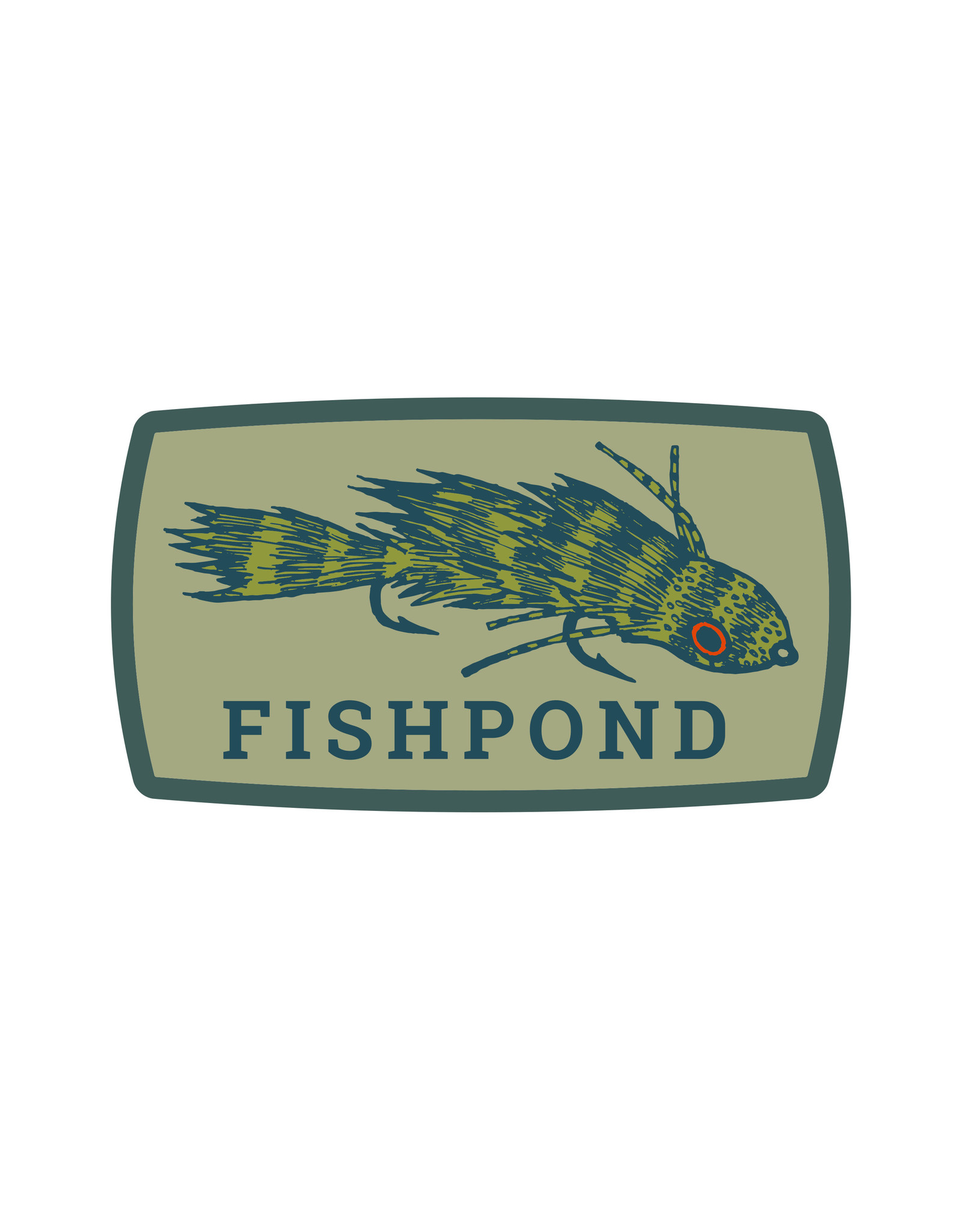 Fishpond Meathead Sticker 6"