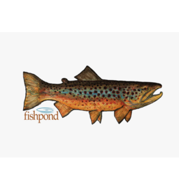 Fishpond Local Sticker - 6"