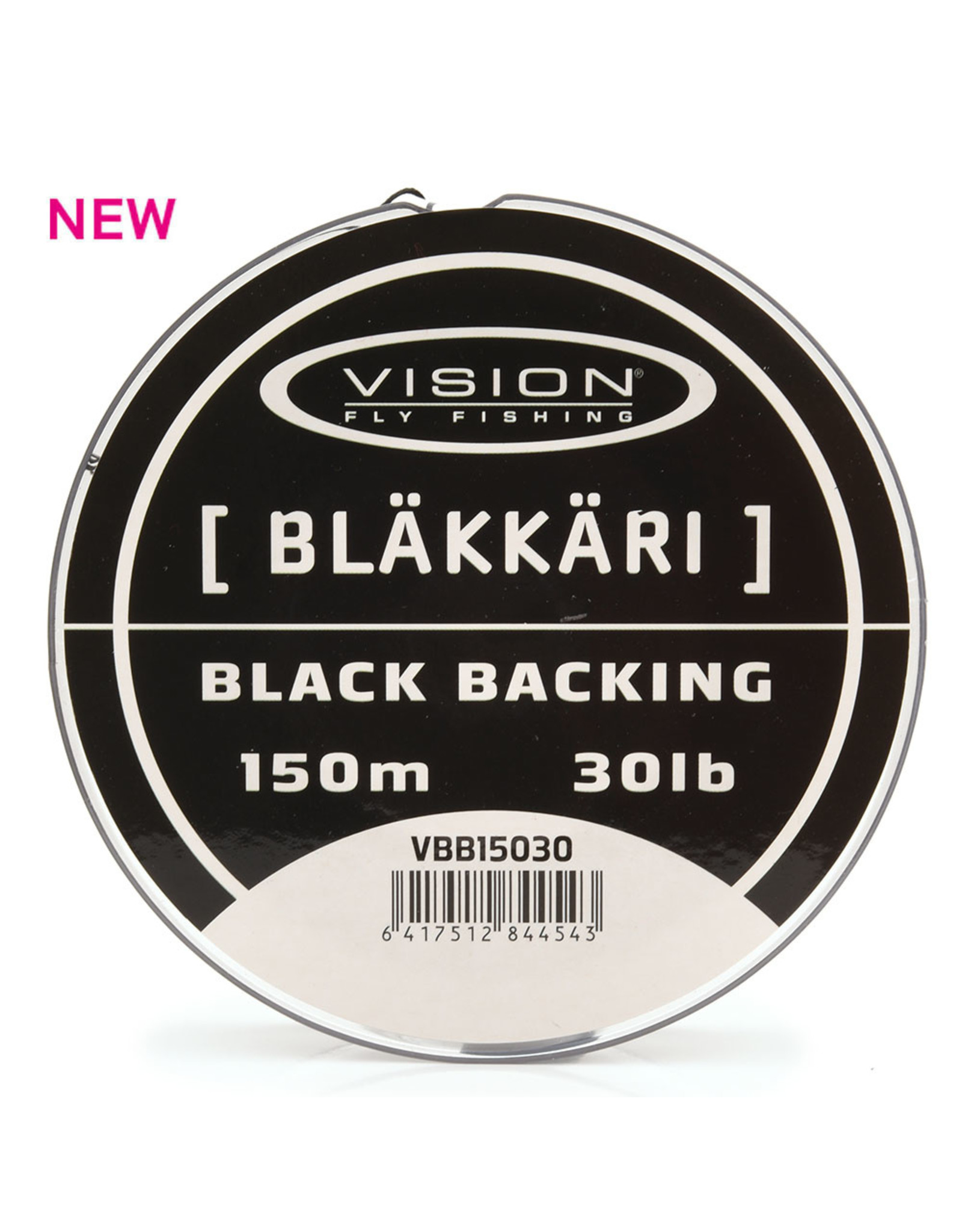 VISION FLY FISHING BLAKKARI BLACK BACKING
