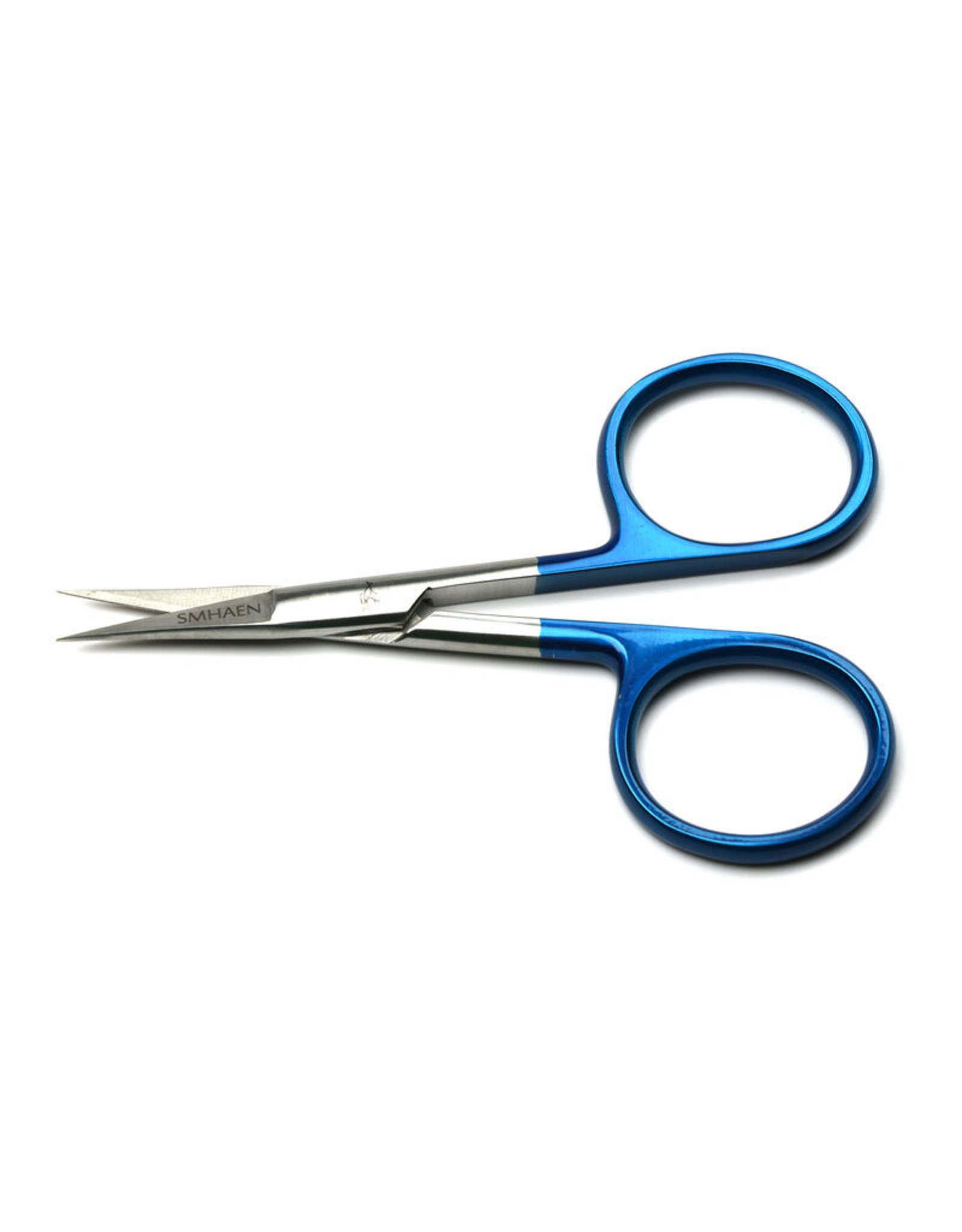 SMHAEN SMHAEN Tungsten Carbide 4" Blue Midge Straight Scissors