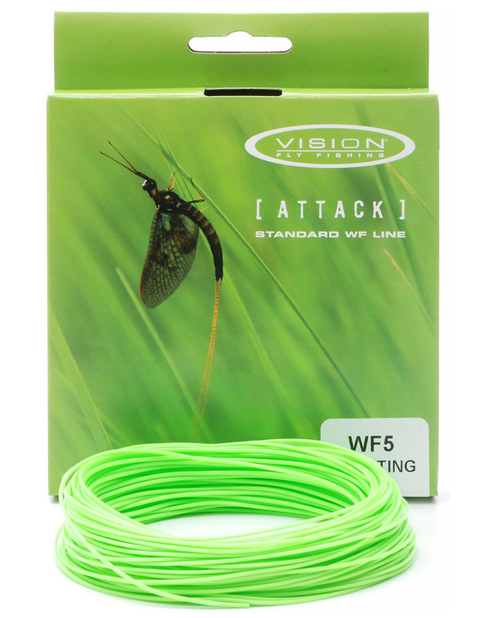 VISION FLY FISHING ATTACK WF FLOATING FLY LINE