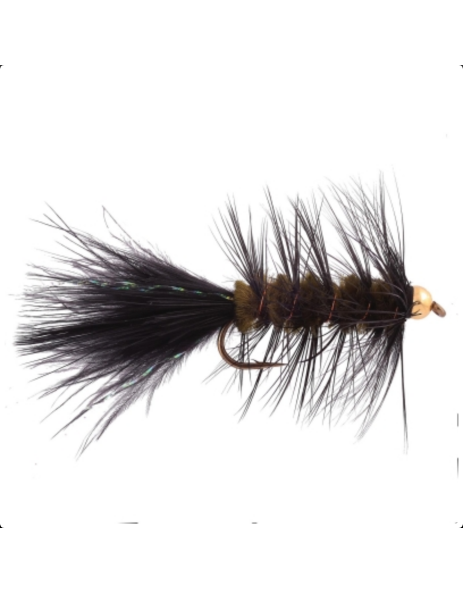 GB WOOLY BUGGER Black/Olive #10