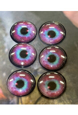 Reid's Fly Shop Reid's 25mm Zilla Eyes - Cotton Candy 6pk