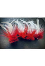 Reid's Fly Shop BUFORD PIKE FLY - RED & WHITE 4/0
