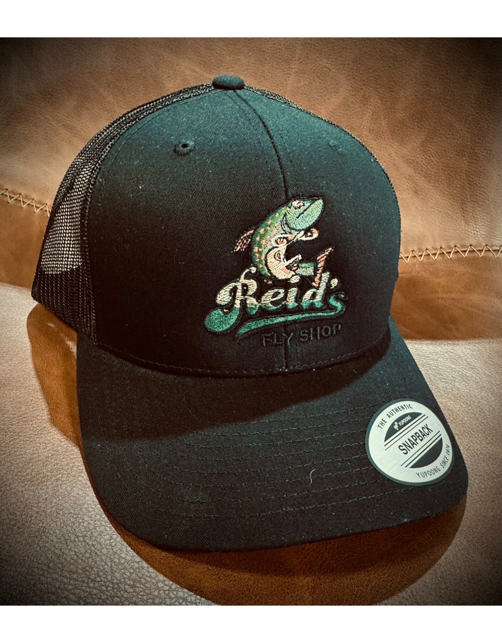 Reid's Fly Shop REID'S TRUCKER CAP - BLACK
