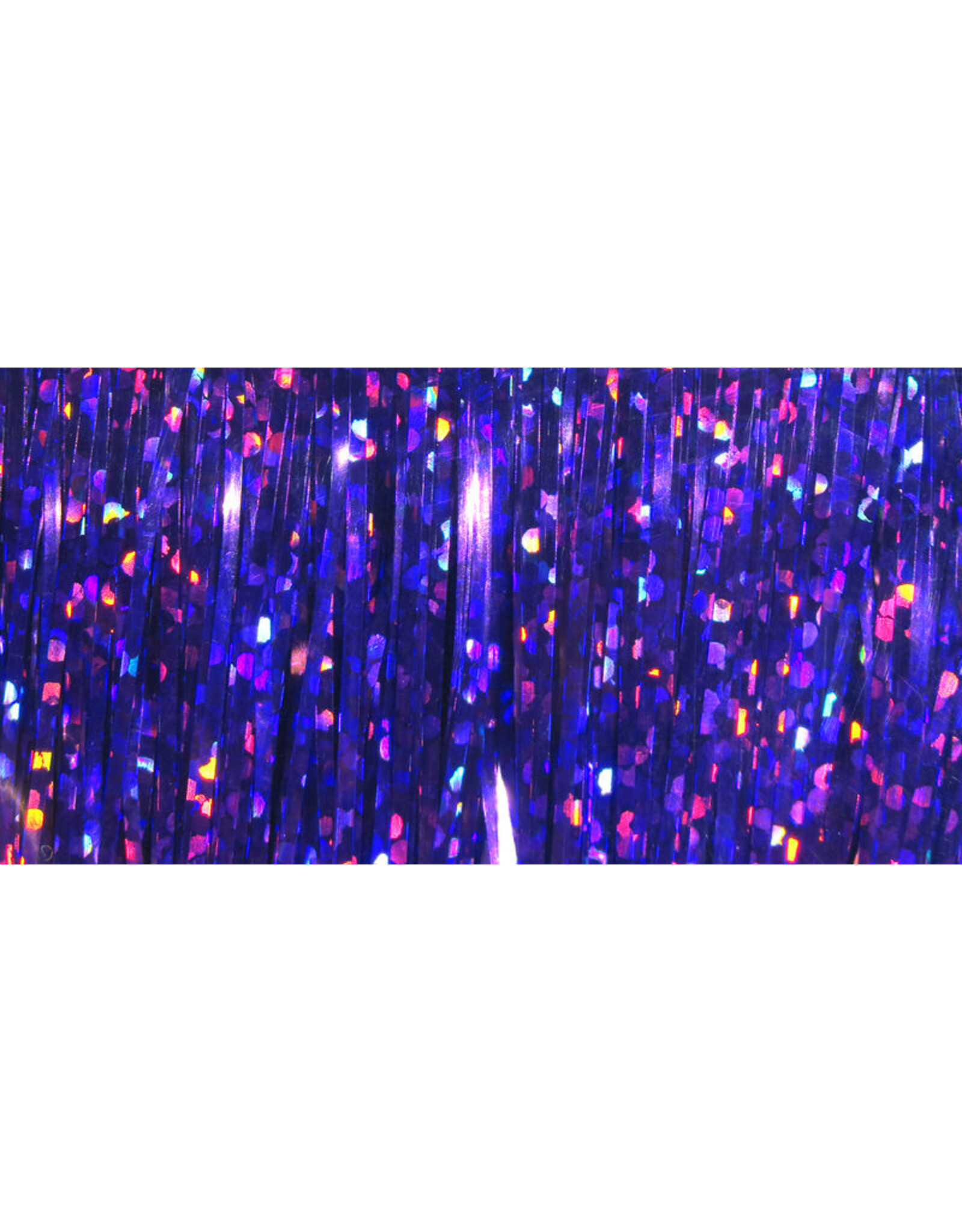 Hareline MAGNUM Holographic Flashabou - 3299 Purple