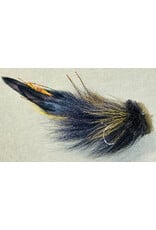 Evan's Flies DOUBLE BUFORD PIKE/MUSKY FLY 8-10" - BLACK