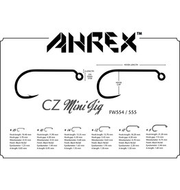 Ahrex Hooks AHREX FW555 CZ Mini Jig Barbless