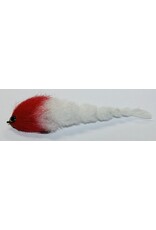 GET HOOKED FLIES GAME CHANGER - RED/WHITE 2/0 6.5"