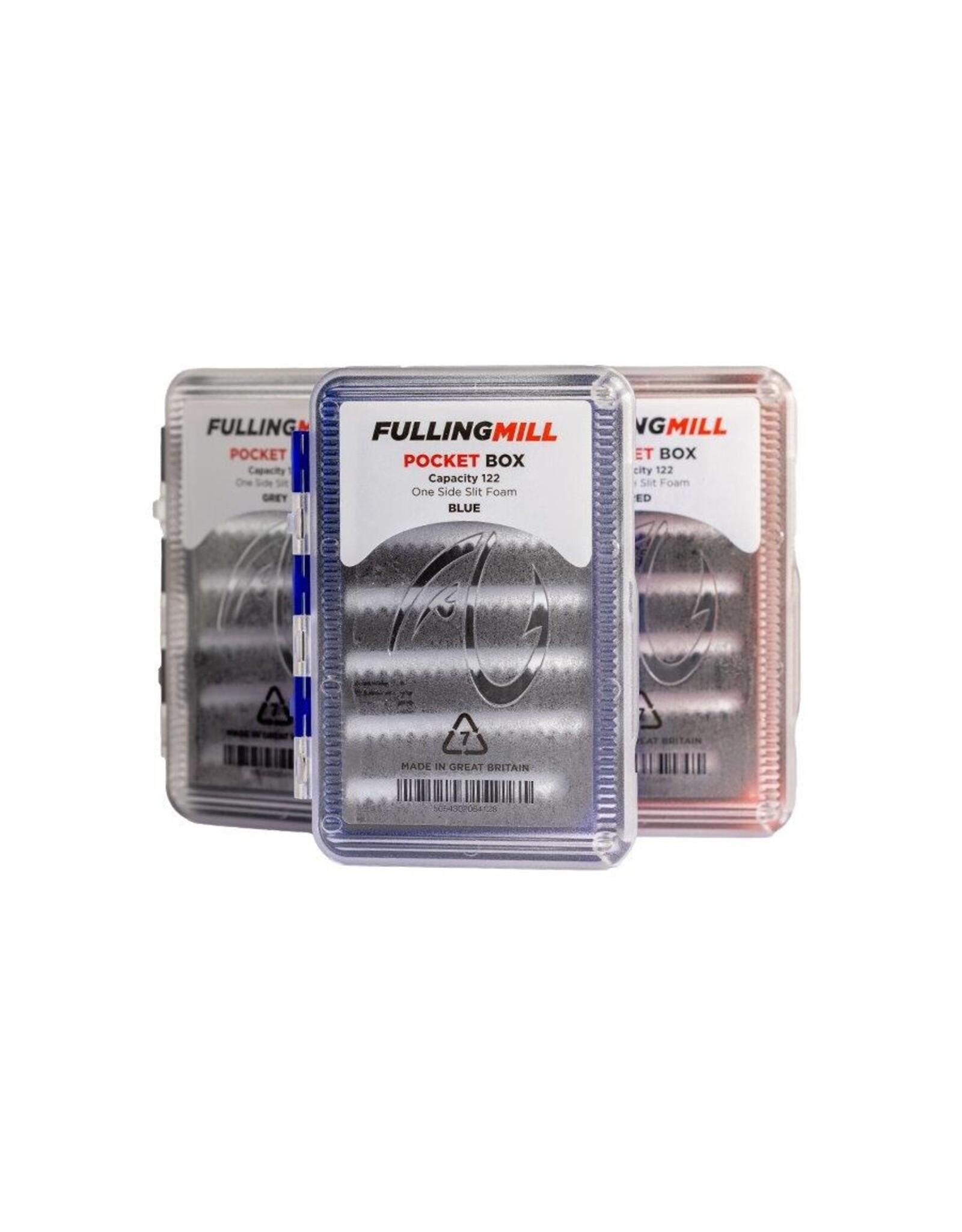 FULLING MILL FULLING MILL POCKET FLY BOX - GREY