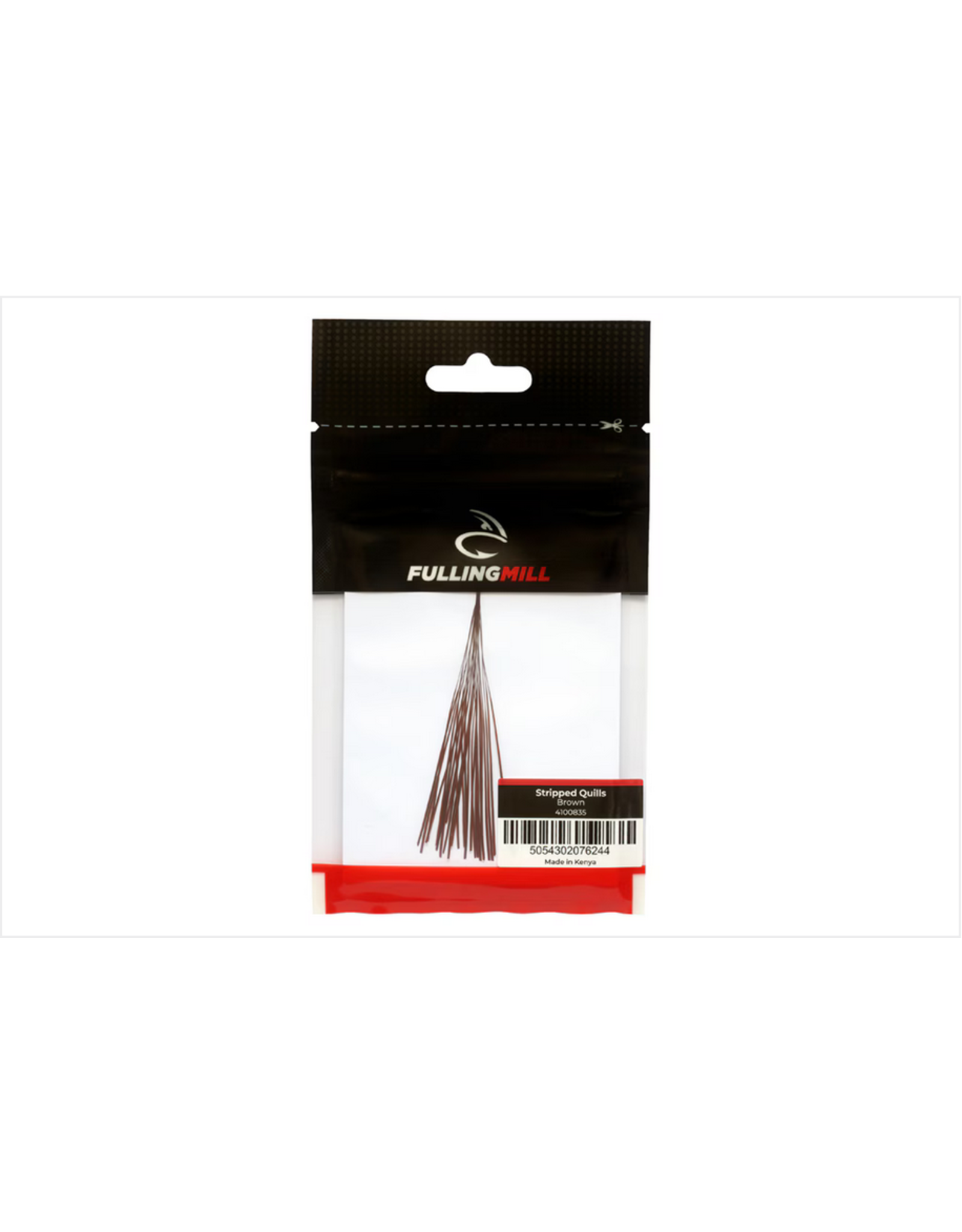 FULLING MILL STRIPPED QUILLS BROWN