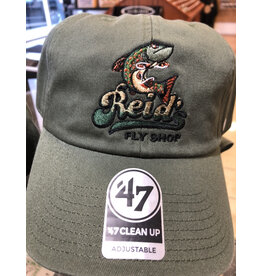 Reid's Fly Shop REID'S 47 BRAND CLEAN UP CAPS - MOSS