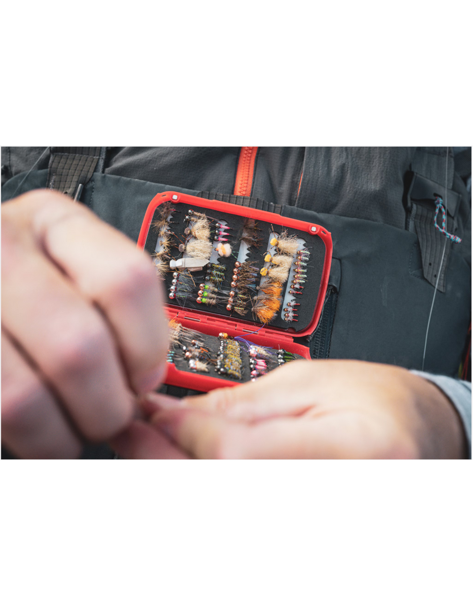 FULLING MILL FULLING MILL FLY PATCH - RED