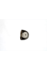 FULLING MILL BRASS X EYED CONES BLACK NICKEL 6.3MM 1/4"