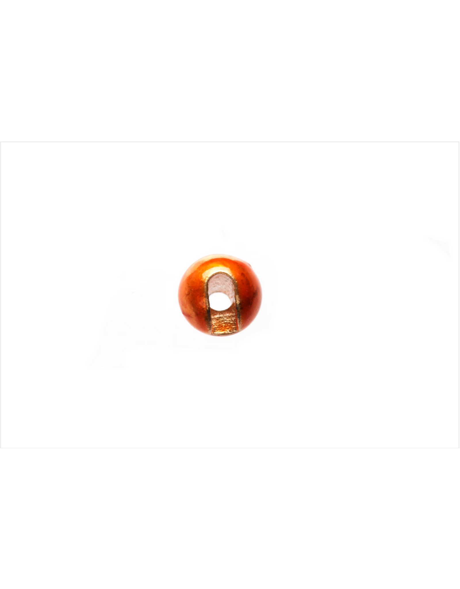 FULLING MILL Metallic Orange Slotted Tungsten Beads