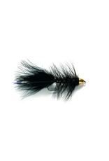 FULLING MILL BLACK WOOLLY BUGGER TC BARBLESS S4