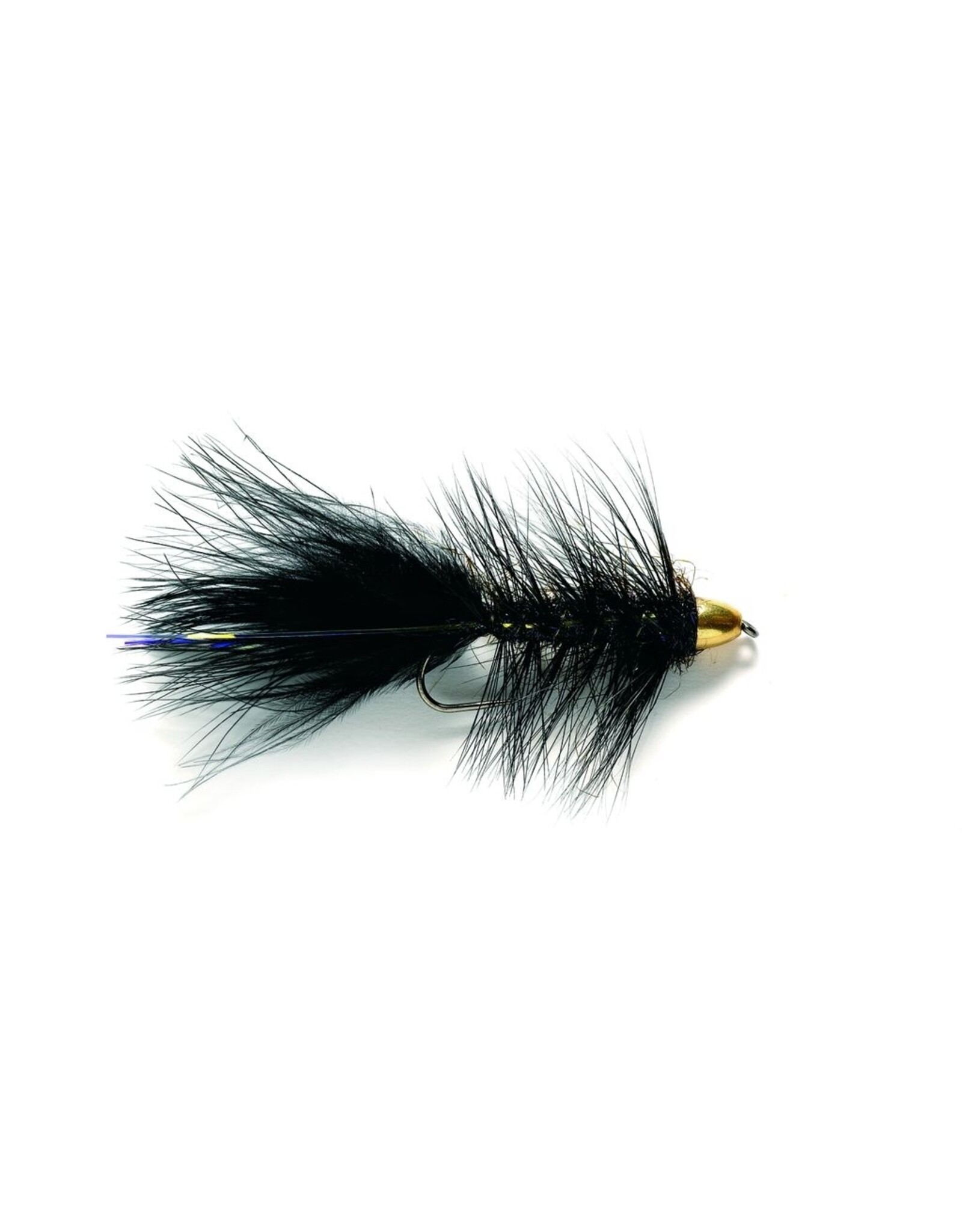FULLING MILL BLACK WOOLLY BUGGER TC BARBLESS S4