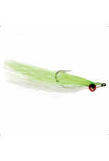 Clouser Minnow Chartreuse/White