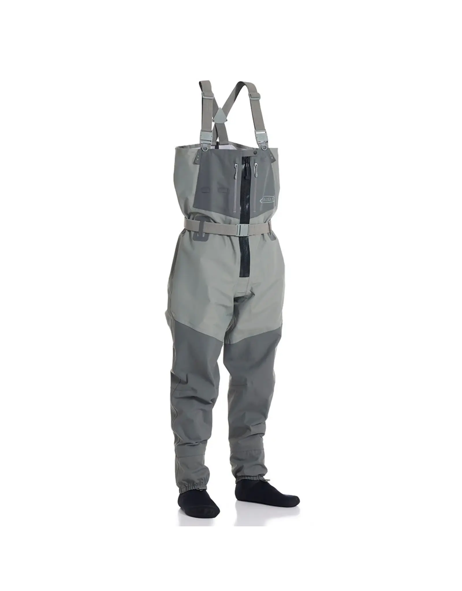 VISION FLY FISHING KOSKI GREY ZIP WADERS