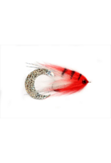 FULLING MILL PAOLO'S WIGGLE TAIL RED & WHITE S6/0